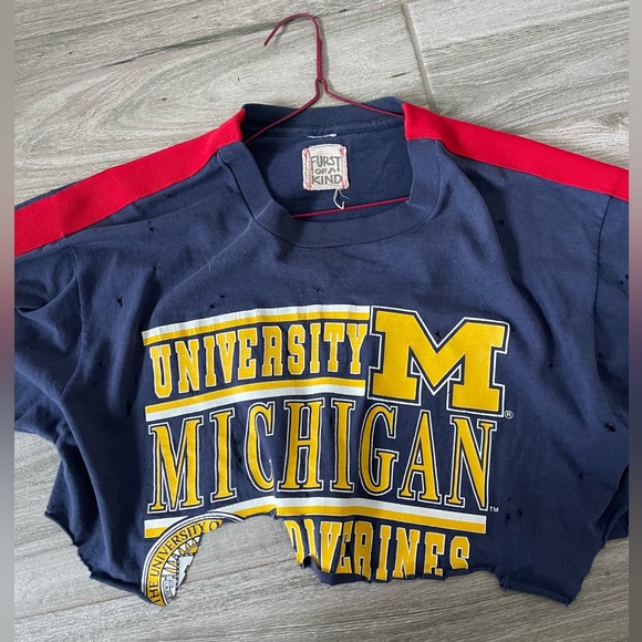 LF FURST OF A KIND vintage crop tee MICHIGAN - Picture 4 of 6